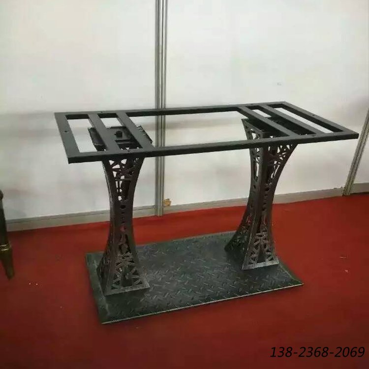 金屬桌腳，個(gè)性連體桌腳，餐桌腳批發(fā)